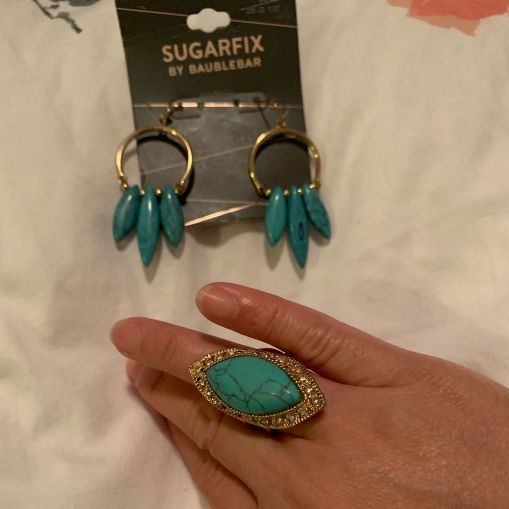 Bundle of torqouise jewelry!🌹❤️👍